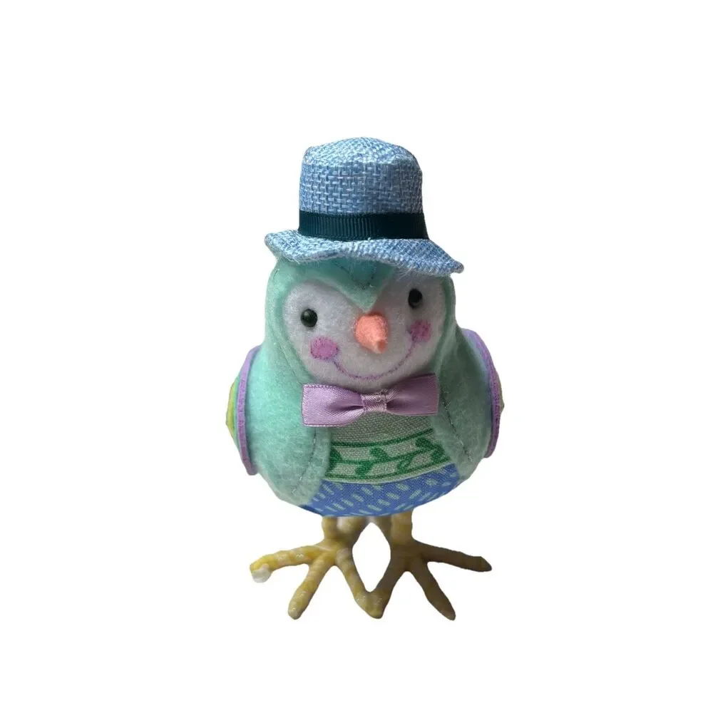 Target Spritz Bird Stormy 2020 Felt Bird Figurine Easter/Spring Mint Green